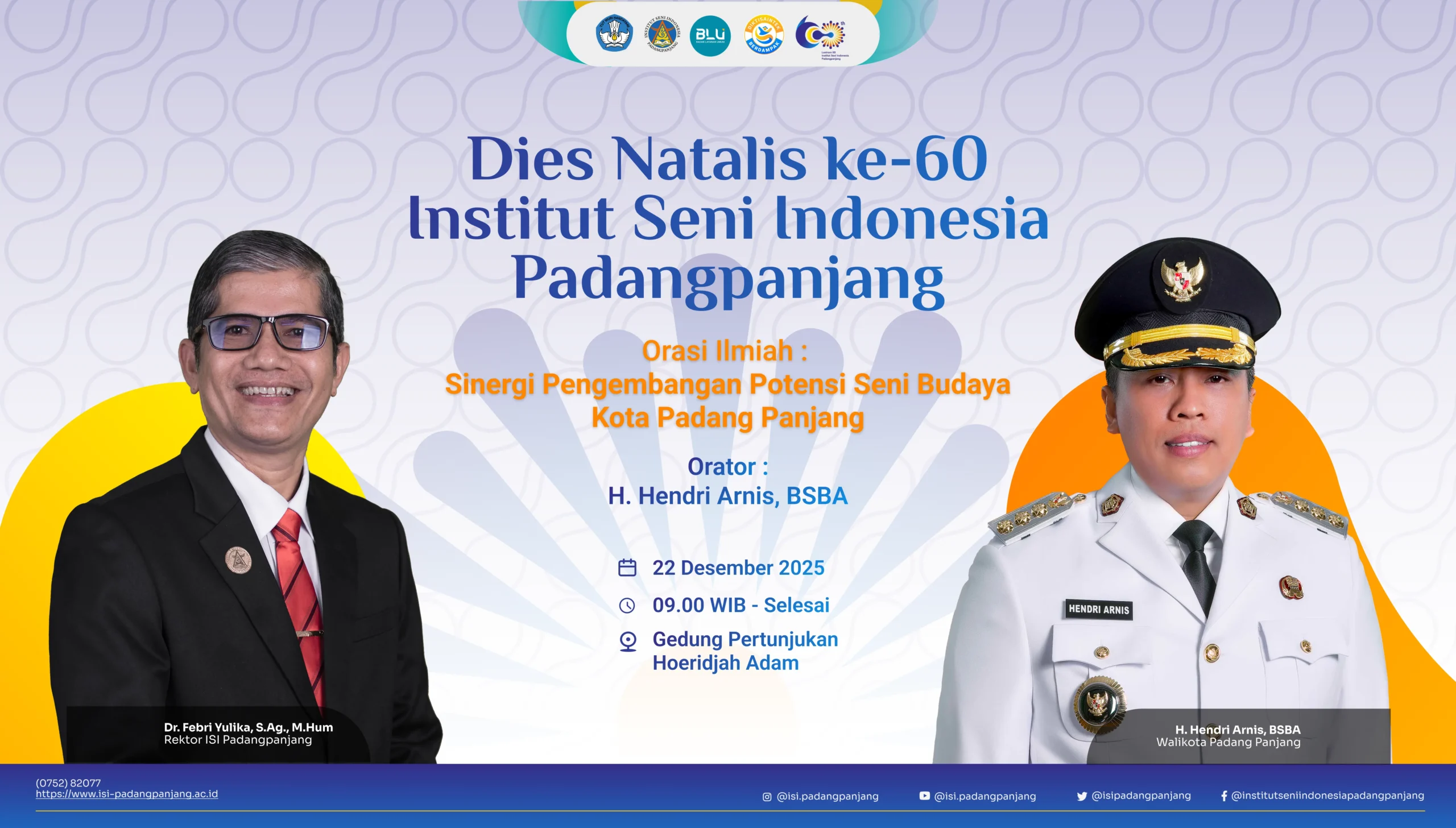 Web Banner Orasi Ilmiah Dies Natalis Ke 61